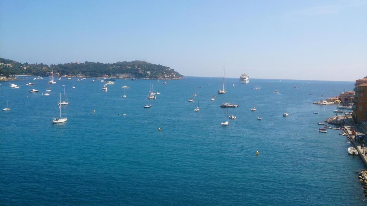 Les Flots Lägenhet Villefranche-sur-Mer Exteriör bild